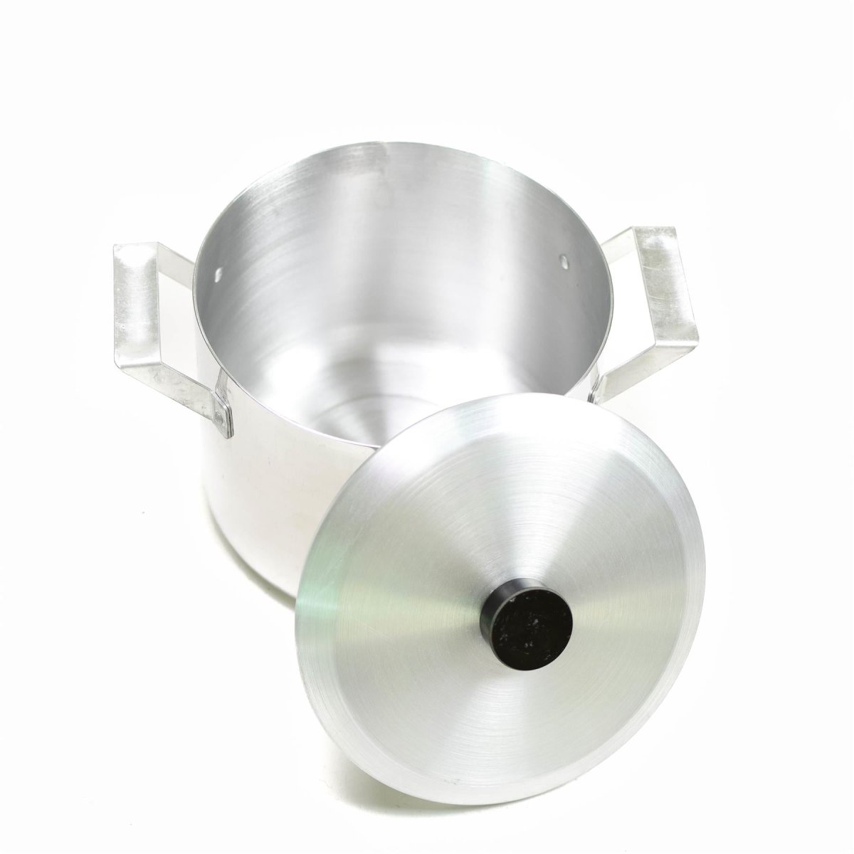 Original tschechischer Armeetopf mit Deckel, 2 l, Aluminium, Kochen, 0,5 Gallonen, Militärkochgeschirr