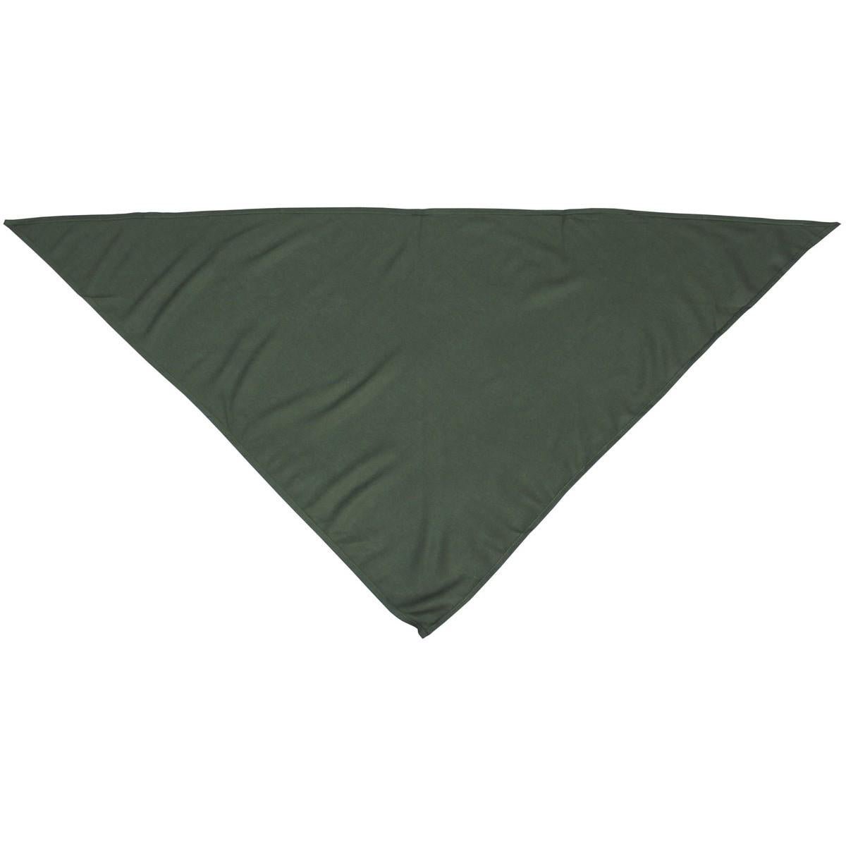 Echtes Tschechische Republik Militär-Bandana, leichtes CZ-Erste-Hilfe-Halstuch, grün, NEU