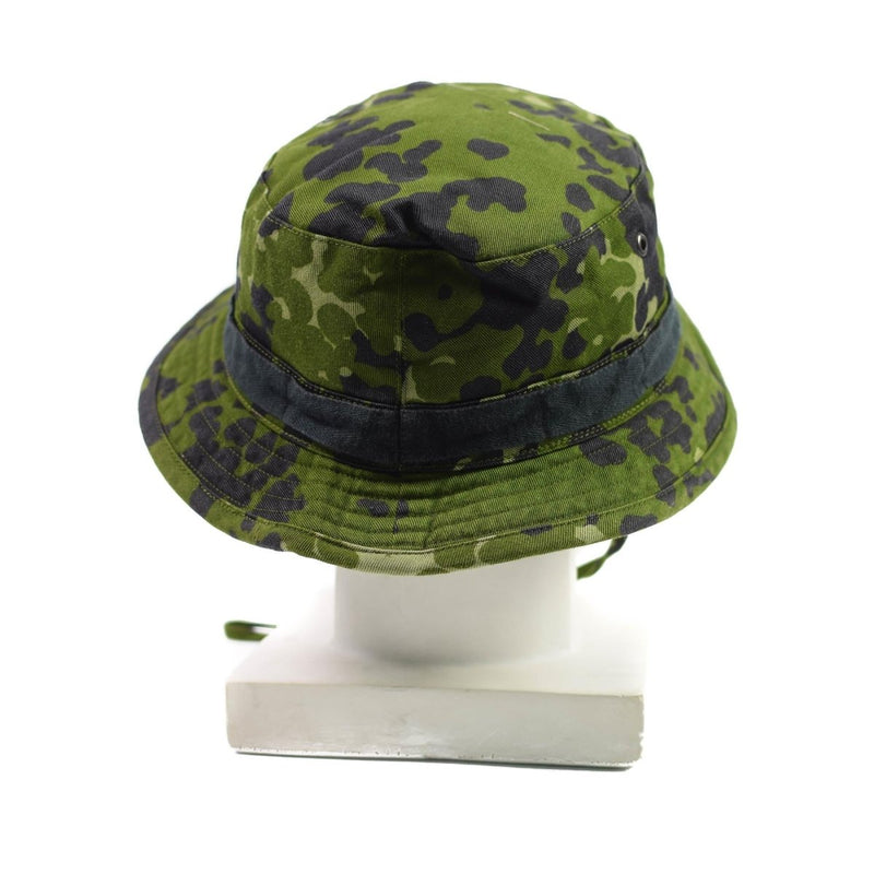 Original dänische Armee Boonie Hut Militär M84 Flecktarn Camo Dschungel Sommermütze