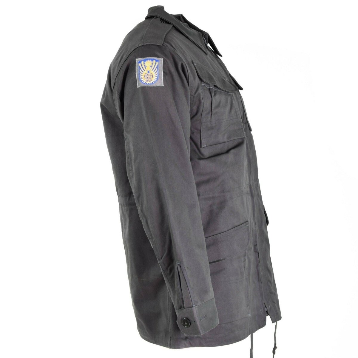 Echte dänische Armee Kampfjacke M71 Dänemark Militär grau Feld Überschuss NEU