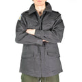 Echte dänische Armee Kampfjacke M71 Dänemark Militär grau Feld Überschuss NEU