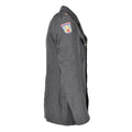 Echte dänische Uniformjacke Armee grau Militär Überschuss Uniform Kleid Offizier