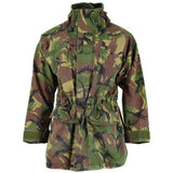 Echte niederländische Armeejacke, Kampfjacke DPM Goretex, wasserdicht, Camouflage, Überschussparka