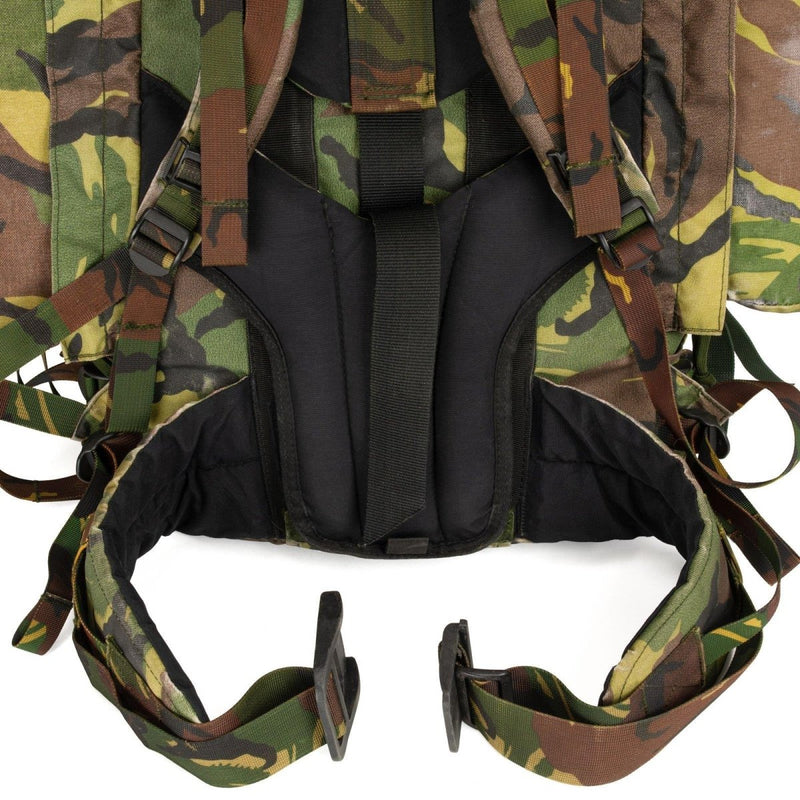 Original Rucksack der niederländischen Armee, Woodland-Kampfrucksack, 60 l, taktischer Tagesrucksack, NEU