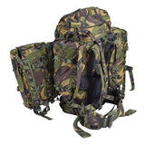 Echter niederländischer Militärrucksack mit DPM-Muster, Kampfrucksack, 60 l, taktischer Tagesrucksack