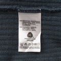 Echter niederländischer Militärpullover aus Rippenstrick, blauer Activewear-Pullover für kaltes Wetter