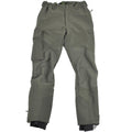 Echte französische Armee-Alpin-OD-Hose mit Knöchelschutz und Hosenträgern NEU
