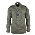 Original französische Armee F2 Kampfjacke Militärausgabe Überschusshemd oliv OD NEU