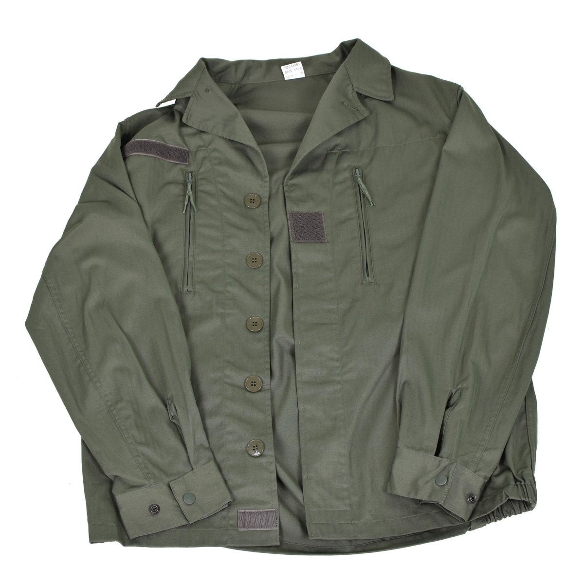 Original französische Armee F2 Kampfjacke Militärausgabe Überschusshemd oliv OD NEU
