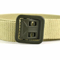Original französische Armee Militär Canvas Gürtel Gurtband Armeehose Hose Sand Khaki
