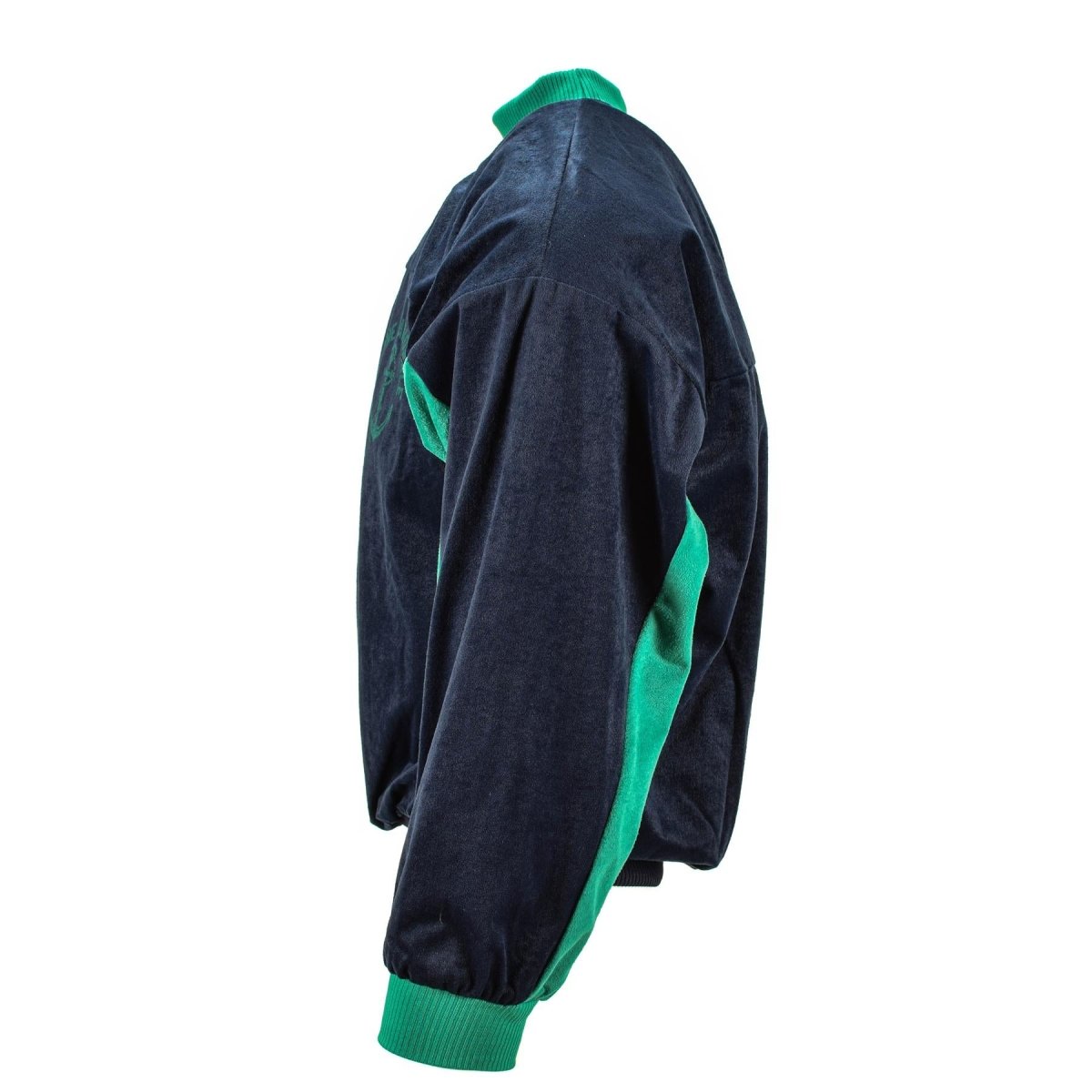 Echter französischer Armeepullover, Marinegrün, Trainingsanzug, Rollkragen, Sportpullover, NEU
