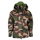 Genuine French army waterproof trilaminate jacket CCE camo hooded rain parka NEW - GoMilitar