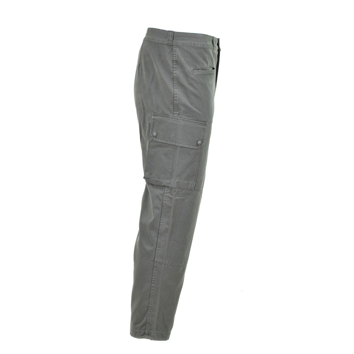 Originale Hose der französischen Militärluftwaffe, grau, verstärkte Arbeits-Cargohose