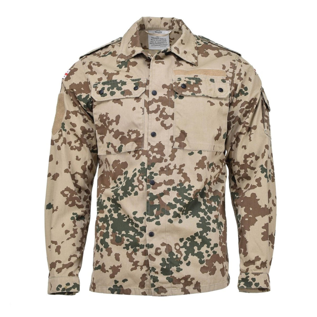 Echte georgische Armee Feldbluse Tropentarn Camouflage Feld taktische Hemden