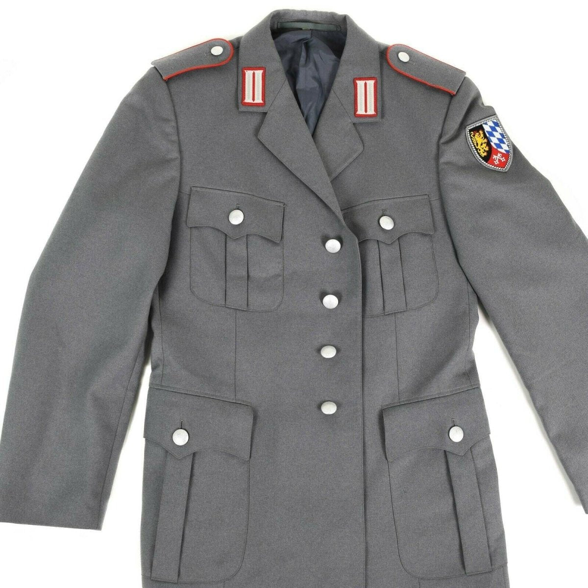 Original Deutsche Armee Uniformjacke Grau NEU