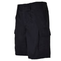 Original deutsche Armee Moleskin Shorts strapazierfähige Sommer Cargohose schwarz Herren NEU