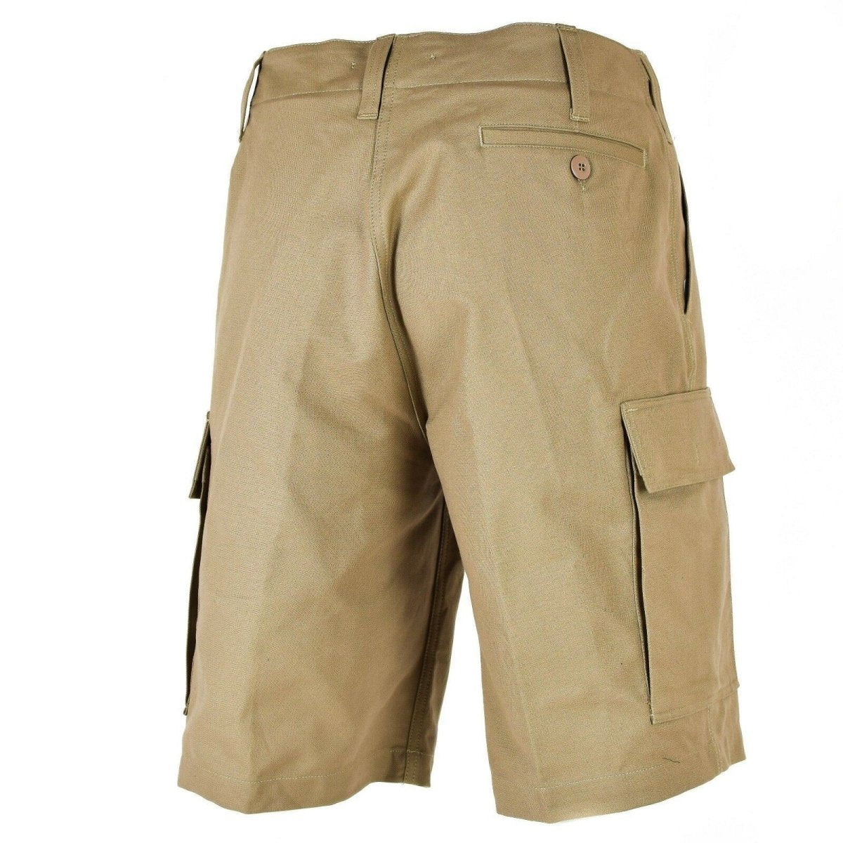 Original Bundeswehr Moleskin Shorts Strapazierfähige Sommer Cargohose Khaki Beige NEU