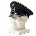 Original deutsche Armee Schirmmütze. Luftwaffe Militär Schirmmütze Luftware NEU