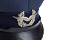 Original deutsche Armee Schirmmütze. Luftwaffe Militär Schirmmütze Luftware NEU
