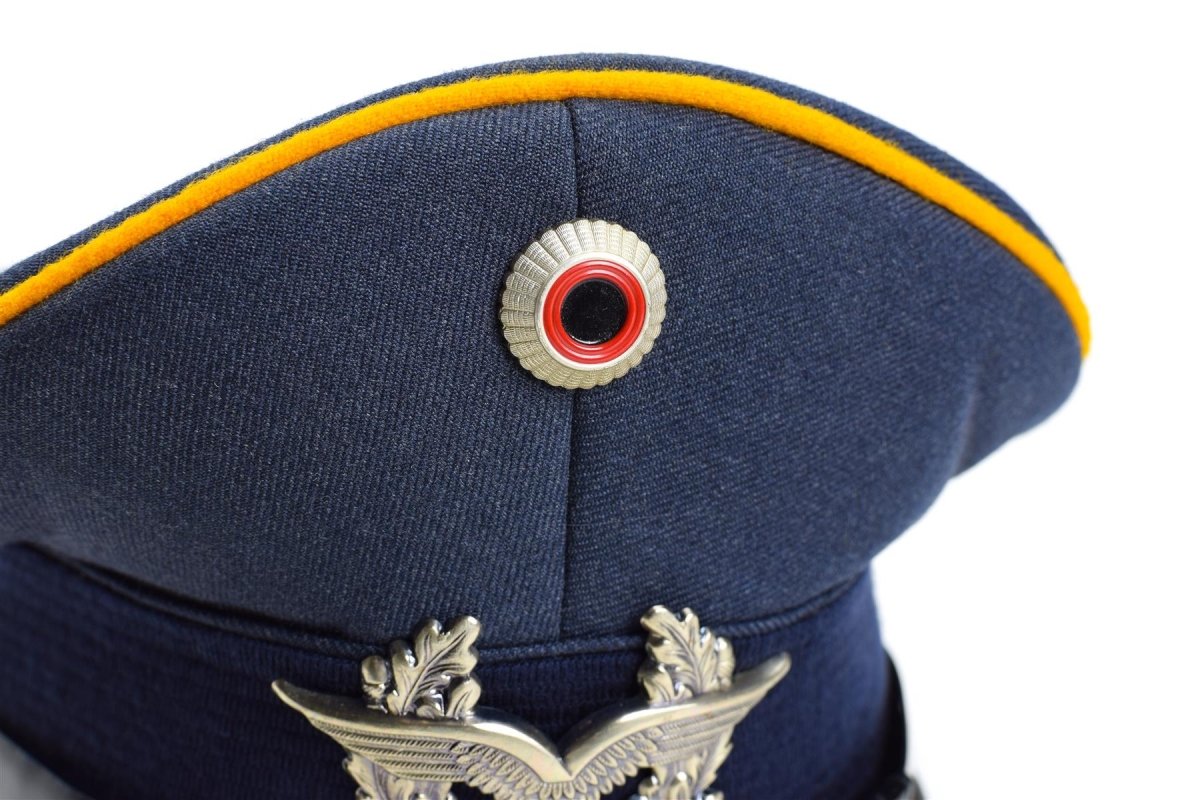 Original deutsche Armee Schirmmütze. Luftwaffe Militär Schirmmütze Luftware NEU