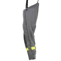 Echte deutsche graue Schutzhose mit hitzebeständigem Aramid-Latz