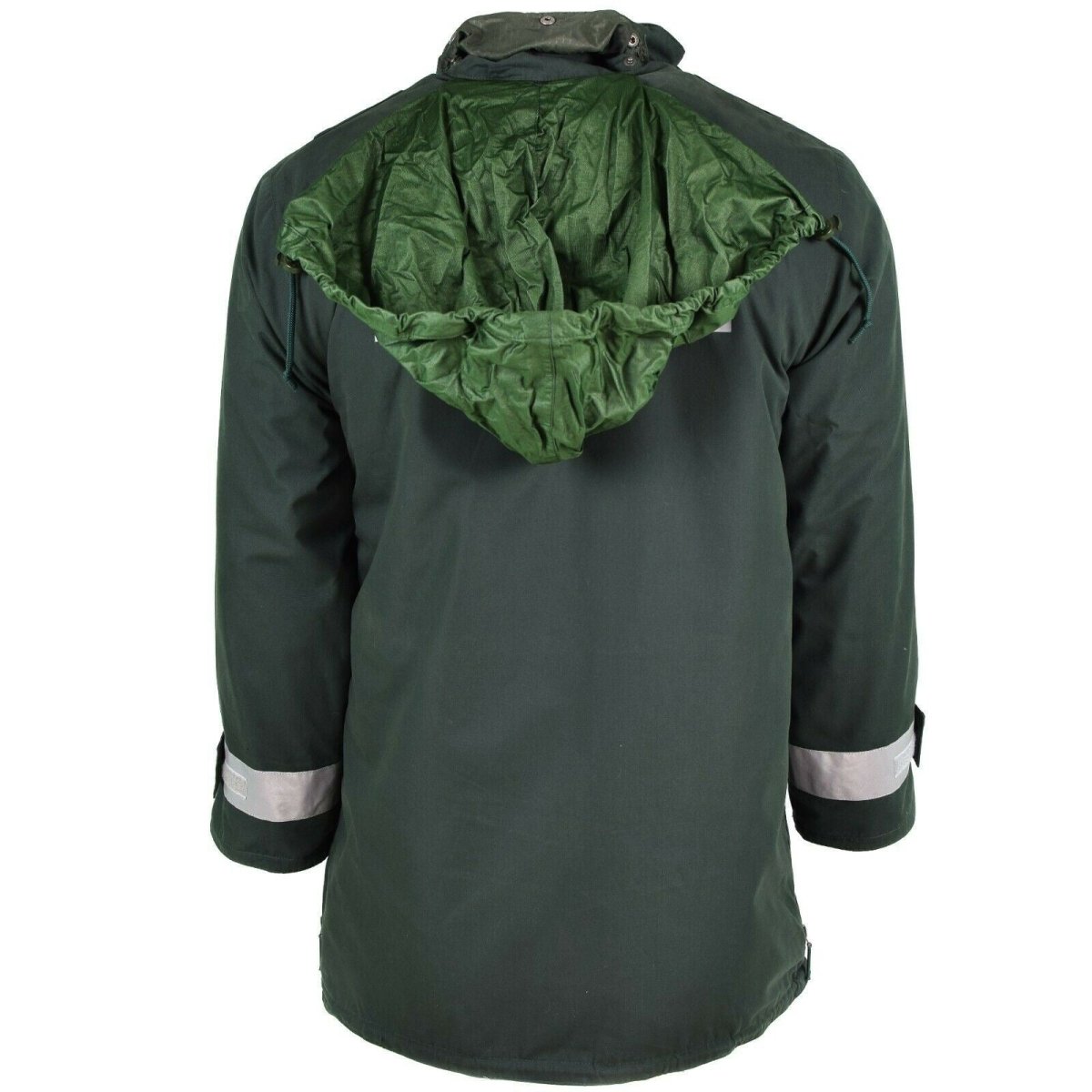 Echte deutsche Polizeijacke GoreTex grün wasserdicht BGS Parka Grenzschutz