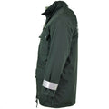 Echte deutsche Polizeijacke GoreTex grün wasserdicht BGS Parka Grenzschutz