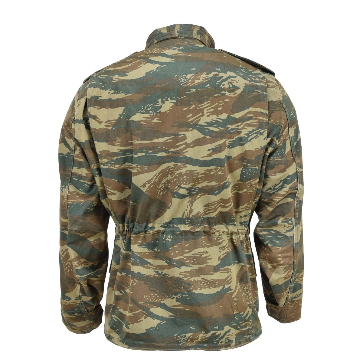 Echte griechische Armee Feldjacke griechische Militärhemden Eidechsentarnung Überschuss