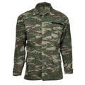 Echte griechische Militärjacke mit Eidechsen-Tarnmuster, strapazierfähiger Ripstop, taktischer Feldkampf