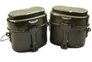 Genuine Hungarian Army mess kit. Aluminium military bowler pot 2pcs set - GoMilitar
