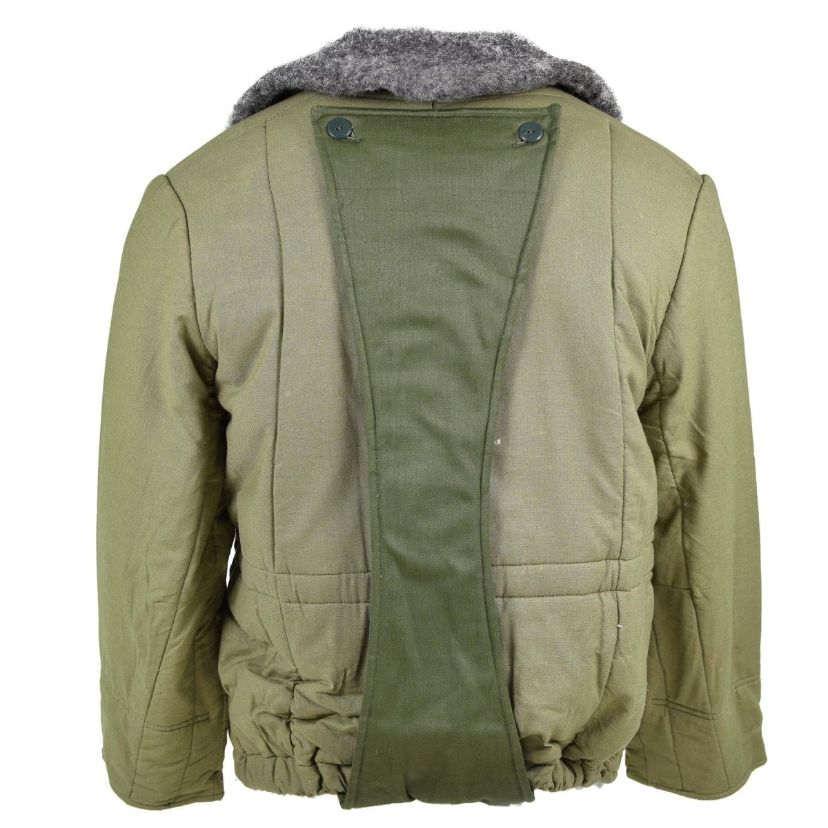 Echte ungarische Armee Steppjacke M65 Pelzkragen Warmer Winterparka NEU