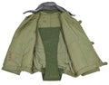 Echte ungarische Armee Steppjacke M65 Pelzkragen Warmer Winterparka NEU