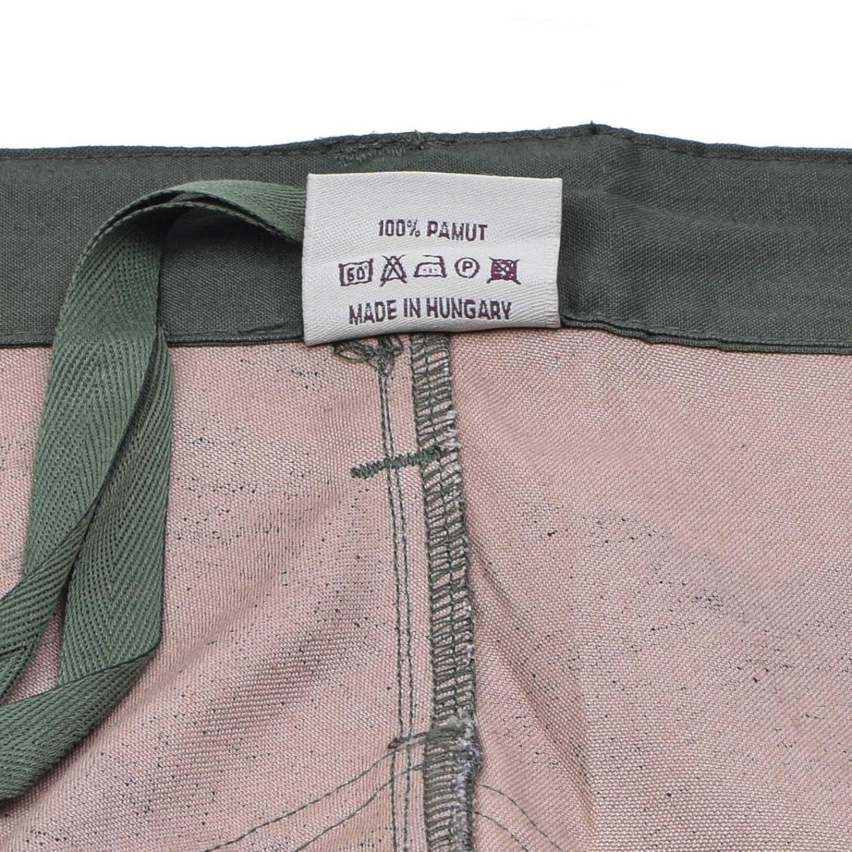 Original ungarische Feldtruppenhose M1990 Woodland Camo verstärkt NEU