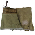 Echte italienische Armee Gamaschen Canvas OD Olive Wandern Militär Überschuss M70 Kampf