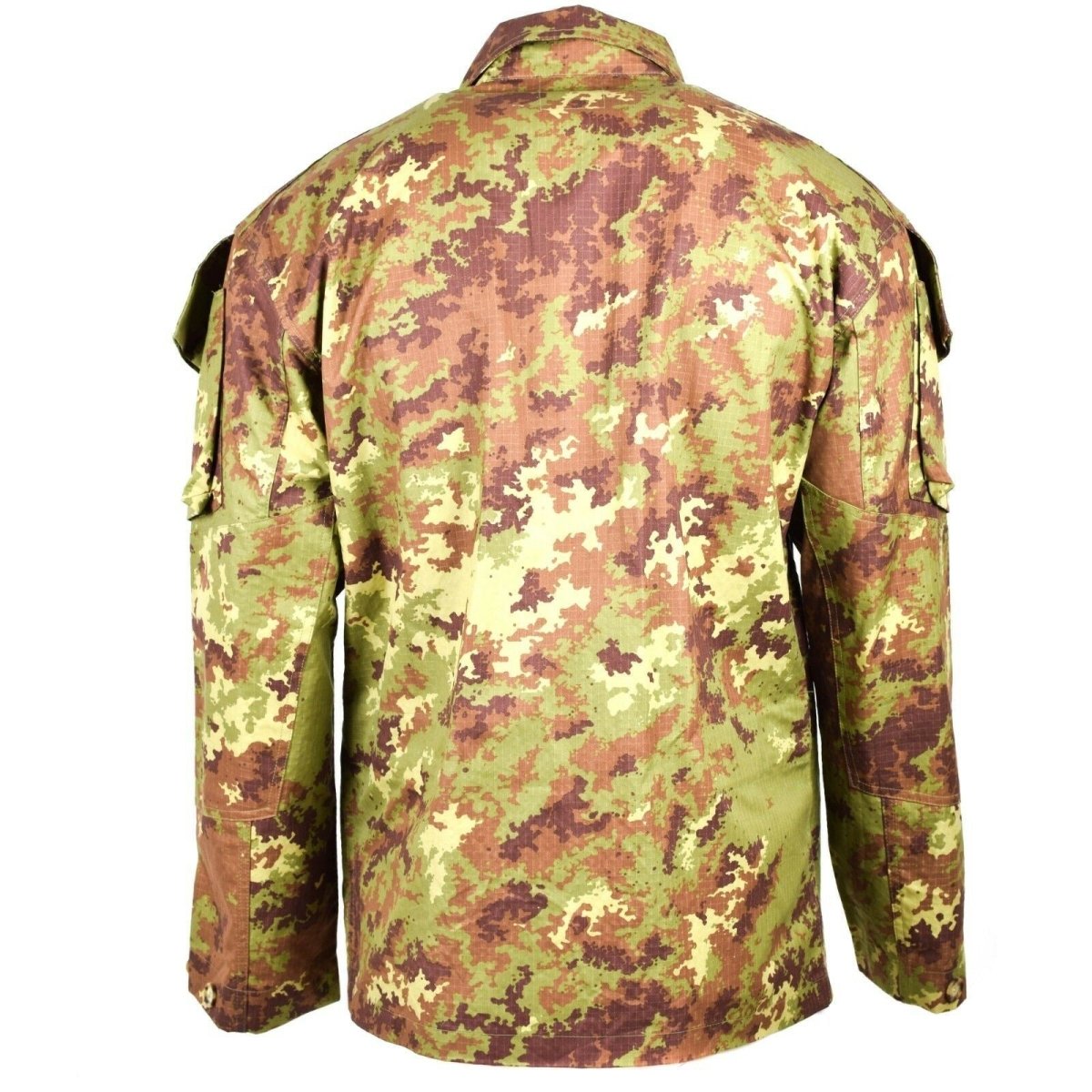 Echtes Rip Stop Vegetato Camo ACU Jacke Kampffeldhemd der italienischen Armee NEU
