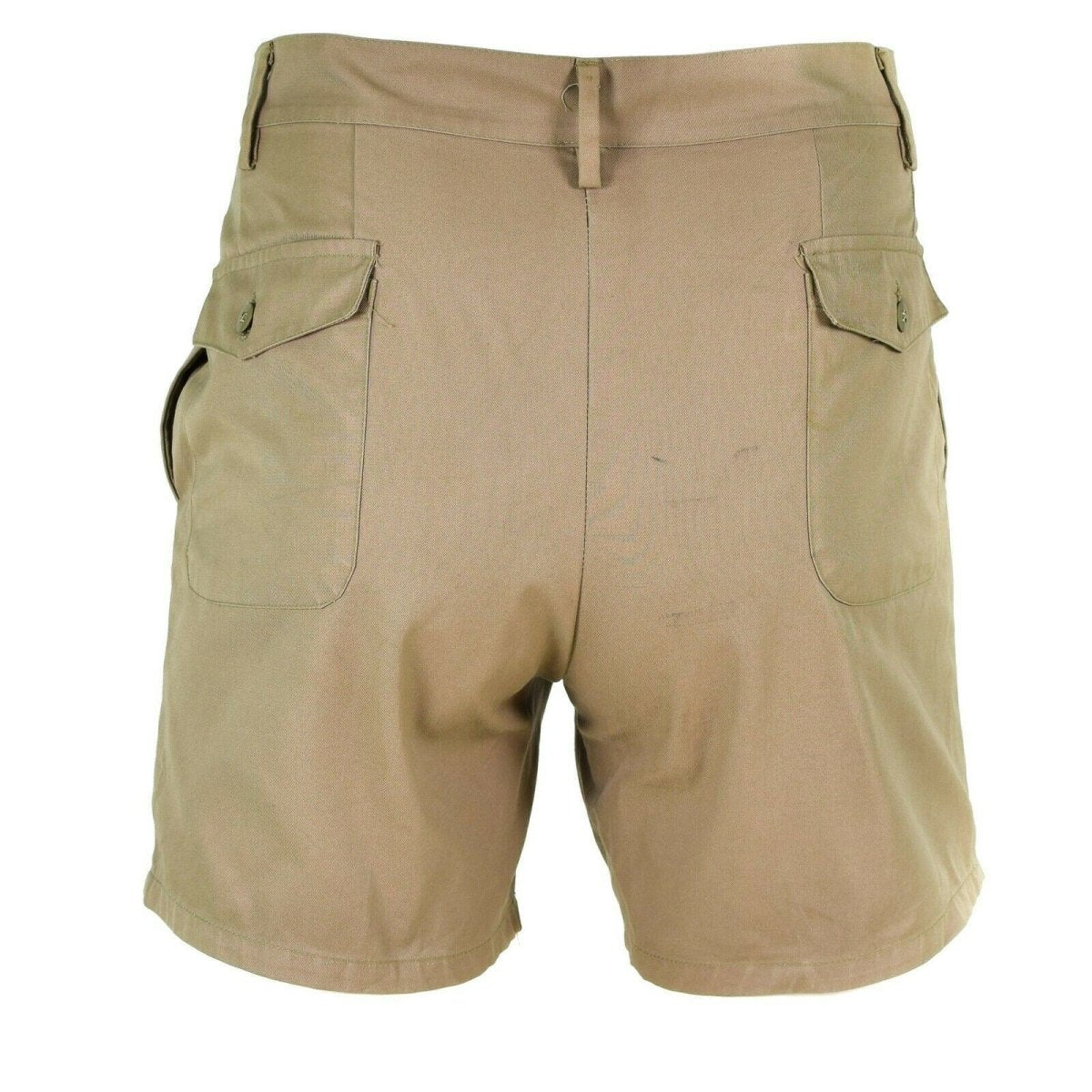 Echte italienische Armee-Shorts Khaki Chino Militär Kampffeld Bermuda BDU