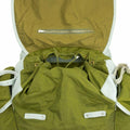 Echter norwegischer Militär-Rucksack mit Rahmen, Armee-Canvas-Leder-Rucksack