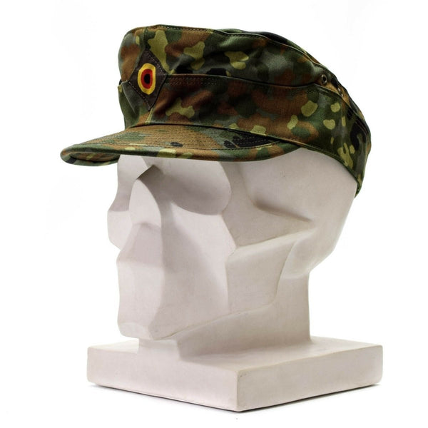 Echte Original deutsche Armee Flecktarn Mütze BW Waldtarn Militärhut NEU