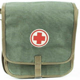 Original polnische Armee Sanitäter Set Vintage Sanitäter Erste Hilfe Schultergurt Tasche NEU