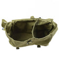 Original rumänische Armee Brotbeutel Militär Überschuss Olive Canvas Brotbeutel OD NEU