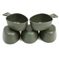 Original schwedische Armee Tasse Kunststoff Becher Trangia Kuksa Schweden Militär Ausgabe LOT