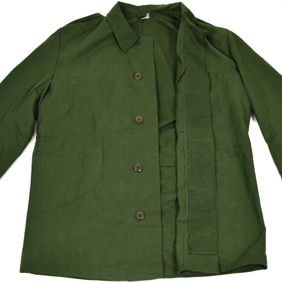 Echte grüne taktische Kampfjacke der schwedischen Armee, schwedische Militärausgabe, Überschuss