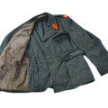 Echte Schweizer Armee Wolljacke Schweizer Militärausgabe Überschussuniform grau