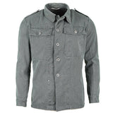 Echte Schweizer Armee Arbeitsjacke Jeans Militärjacke grau Vintage Überschuss