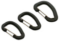 Original Wildo Zubehör Karabiner Set OD 3-teilig Leichte, stabile Clips