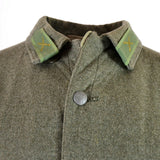 Echte Vintage-Uniformjacke M39 der schwedischen Armee aus Wolle aus dem Zweiten Weltkrieg, 1940er-Jahre, Militärgrau