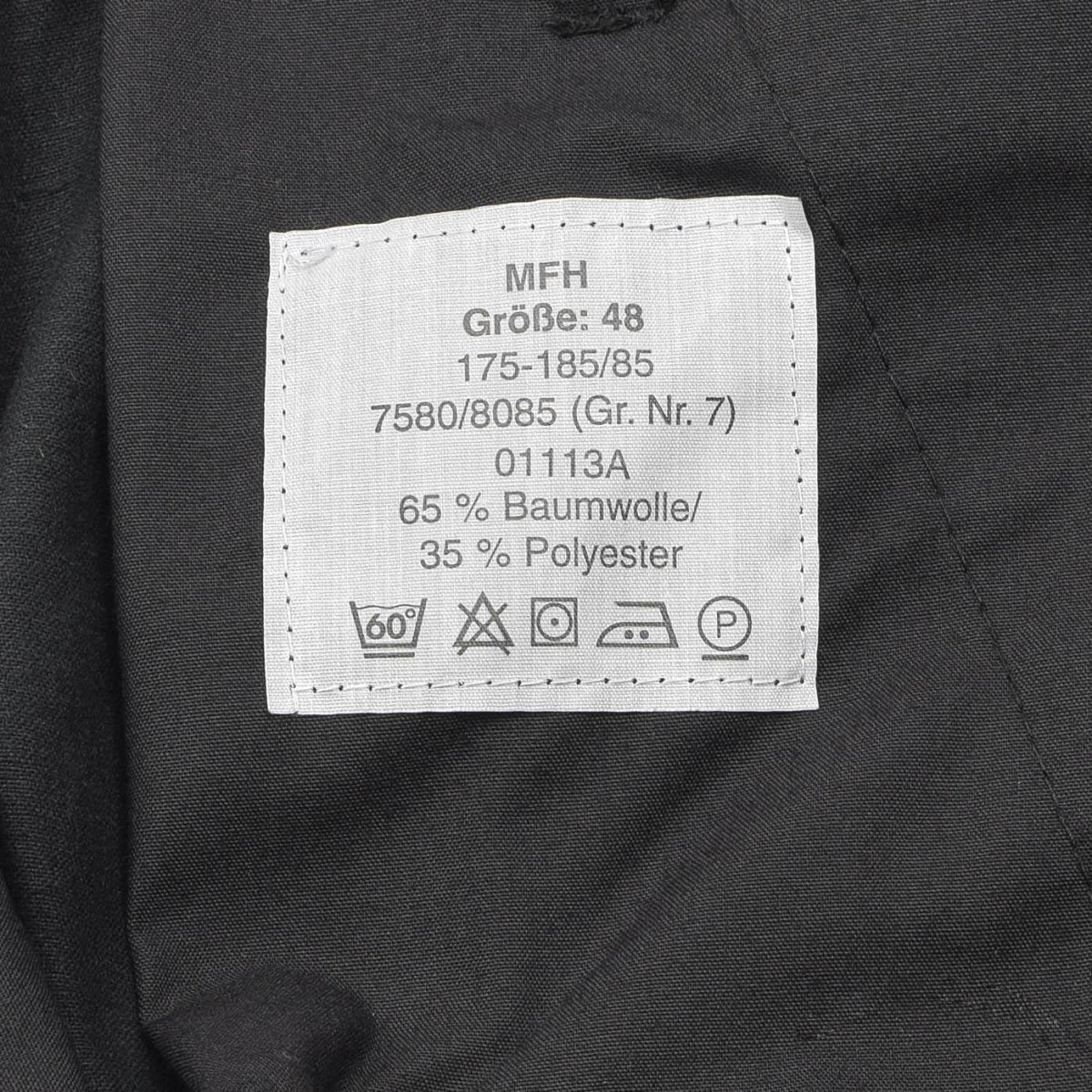 BDU-Cargohose im Stil der Bundeswehr, schwarz, strapazierfähige Kampfuniform, klassische Hose