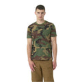 Helikon-Tex Classic T-Shirt, kurzärmelig, entspannte Passform, Baumwolle, Woodland Camo