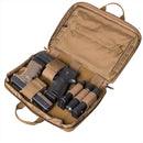 Helikon-Tex Doppelpistolen-Waffenkoffer, Brieftasche, Cordura-Nylon-Handwaffenaufbewahrung, Schwarz