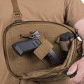 Helikon-Tex EDC Sling-Rucksack, 6,5 l, Cordura-Nylon, verdeckter Transport, Urban Black
